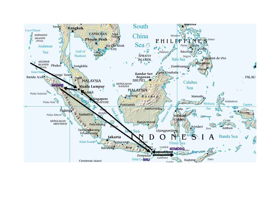 Indonezija & Malezija 2017 – ponovno snidenje
